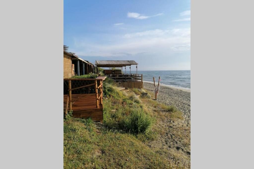 Studio 4 Personnes Bord De Mer Avec Piscine Wifi Cervione Εξωτερικό φωτογραφία