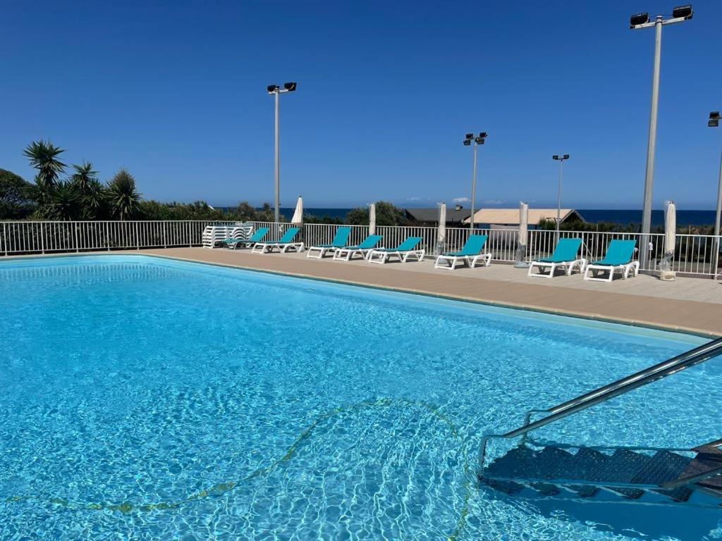 Studio 4 Personnes Bord De Mer Avec Piscine Wifi Cervione Εξωτερικό φωτογραφία