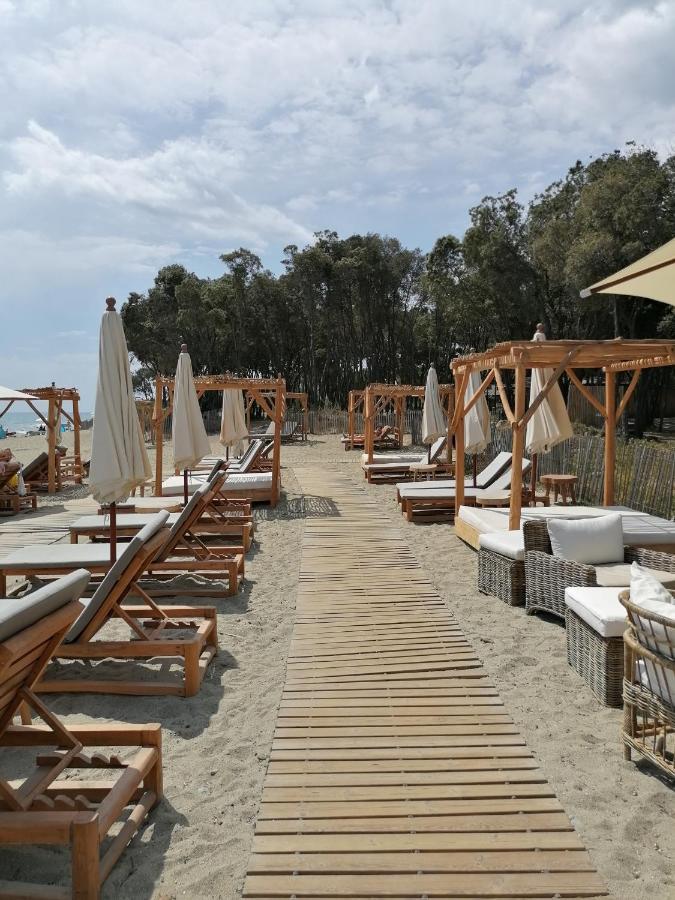 Studio 4 Personnes Bord De Mer Avec Piscine Wifi Cervione Εξωτερικό φωτογραφία